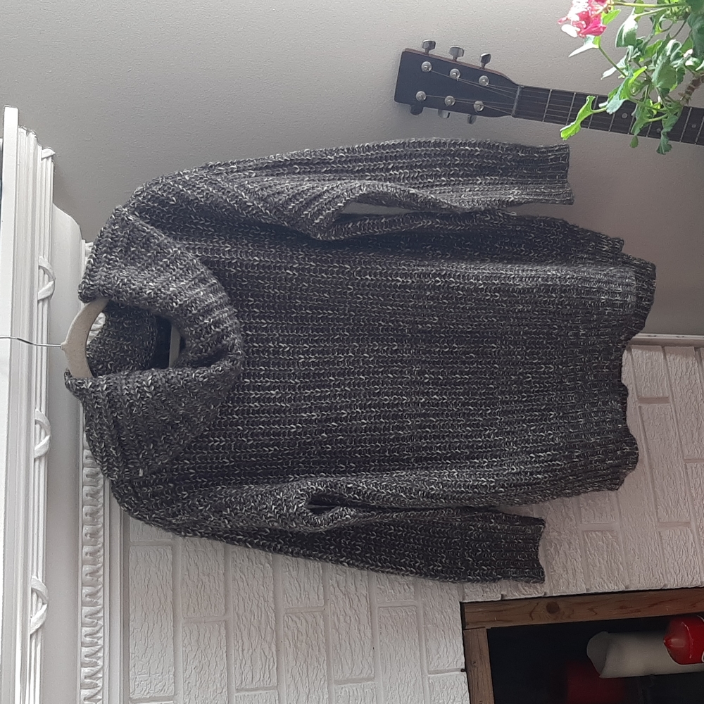 Women's Poools Chunky Knit Turtleneck Oversized Sweater Size L
